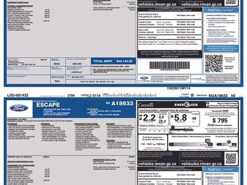 Used 2022 Ford Escape SEL w/ Technology Package image 6