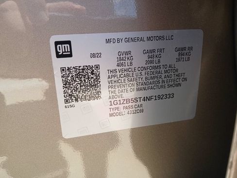 Used 2022 Chevrolet Malibu LS w/ LPO, Convenience Package 1 FWD image 38