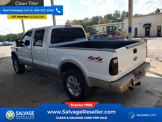 Used 2008 Ford F250 4x4 Crew Cab Super Duty image 3