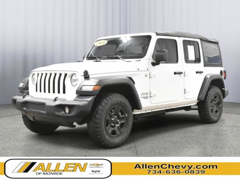 Used 2019 Jeep Wrangler Unlimited Sport image 1