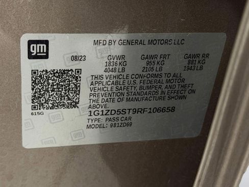 Used 2024 Chevrolet Malibu LT FWD image 19