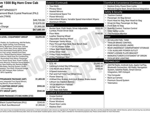 Used 2023 RAM 1500 Big Horn AWD/4WD image 2