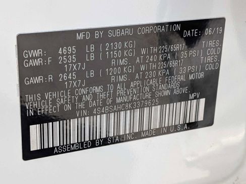 Used 2019 Subaru Outback 2.5i Premium AWD/4WD image 31
