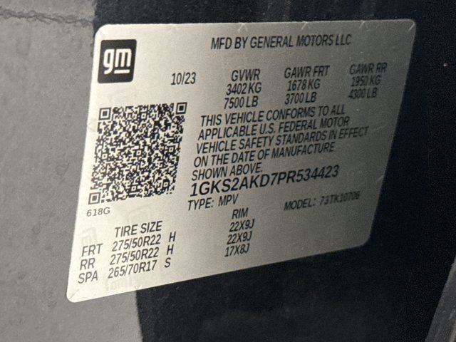Used 2023 GMC Yukon SLE AWD/4WD image 12