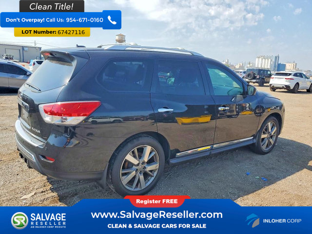 Used 2015 Nissan Pathfinder Platinum w/ Family Entertainment Package FWD image 4