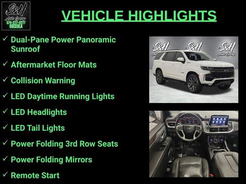 Used 2021 Chevrolet Tahoe Z71 w/ Z71 Signature Package AWD/4WD image 3
