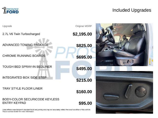 Certified 2024 Ford Ranger Lariat w/ Advanced Towing Package AWD/4WD image 3