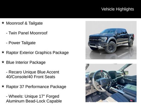Used 2023 Ford F150 Raptor w/ Raptor 37 Performance Package AWD/4WD image 6