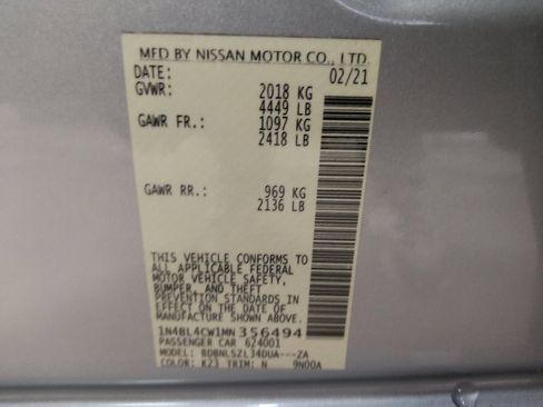 Used 2021 Nissan Altima 2.5 SR image 33