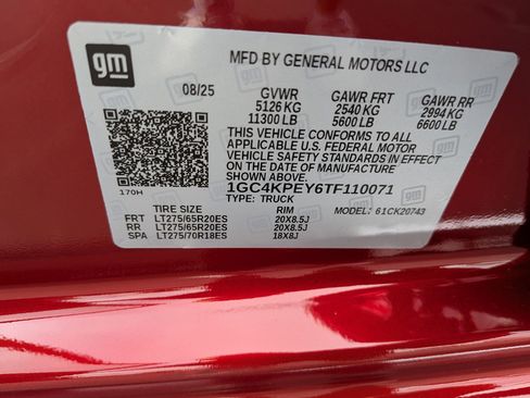 New 2026 Chevrolet Silverado 2500 LTZ w/ LTZ Plus Package image 20