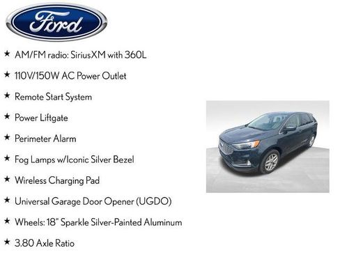 Certified 2024 Ford Edge SEL w/ Convenience Package AWD/4WD image 7