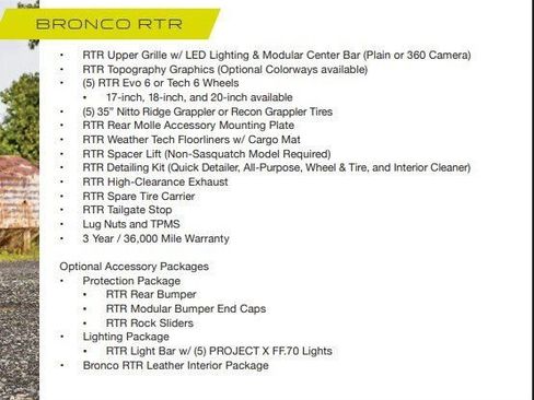 New 2025 Ford Bronco Badlands image 2