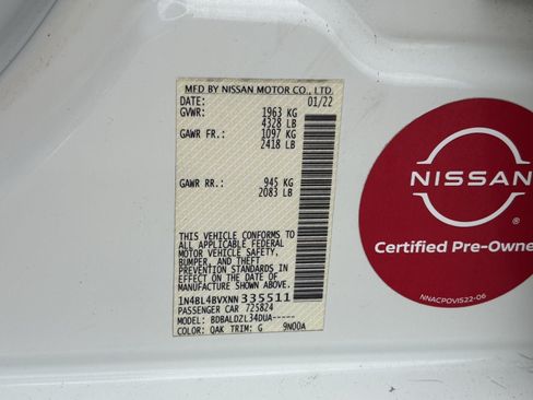 Used 2022 Nissan Altima 2.5 S FWD image 34