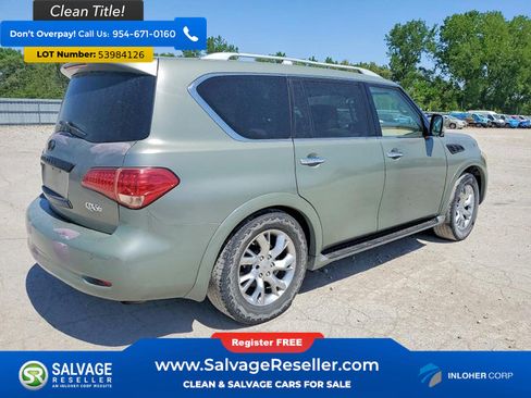 Used 2012 INFINITI QX56 4WD w/ Theater Pkg image 4