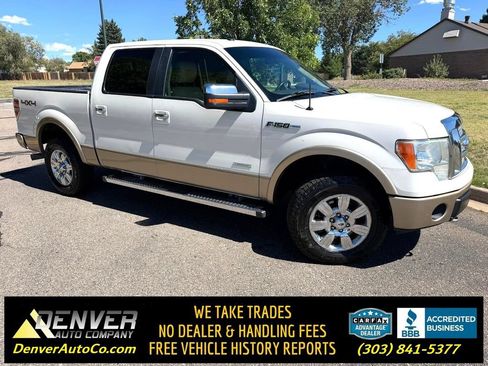 Used 2012 Ford F150 Lariat w/ Lariat Chrome Pkg AWD/4WD image 1