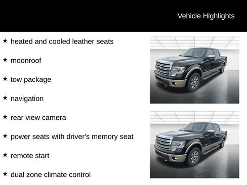 Used 2014 Ford F150 Lariat w/ Equipment Group 502A Luxury AWD/4WD image 6
