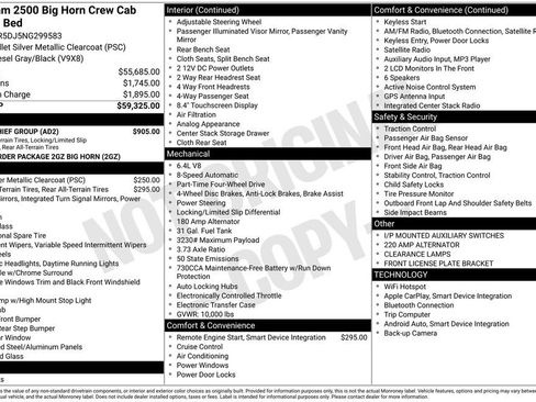 Used 2022 RAM 2500 Big Horn w/ Snow Chief Group image 9