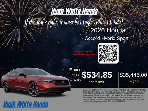 New 2026 Honda Accord Sport image 7