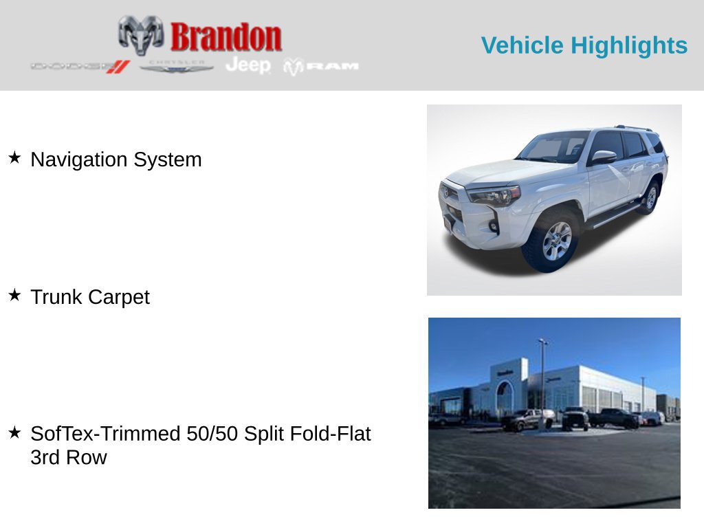 Used 2023 Toyota 4Runner SR5 Premium w/ Moonroof Package AWD/4WD image 2