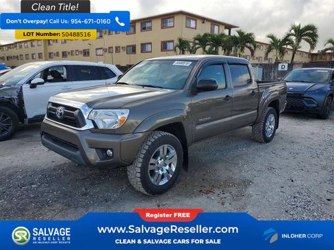 Used 2013 Toyota Tacoma 4x4 Double Cab w/ SR5 Pkg image 1