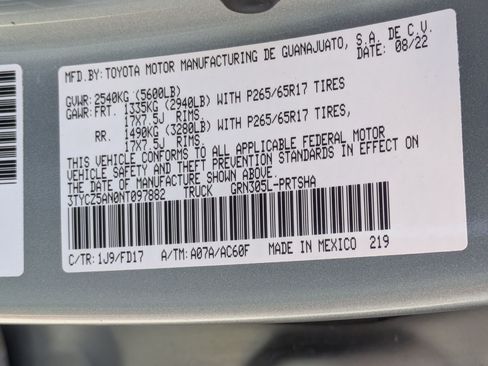 Used 2022 Toyota Tacoma TRD Sport w/ Technology Package AWD/4WD image 30