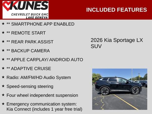 Used 2026 Kia Sportage LX FWD image 2
