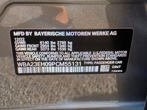 Used 2023 BMW 740i RWD image 31