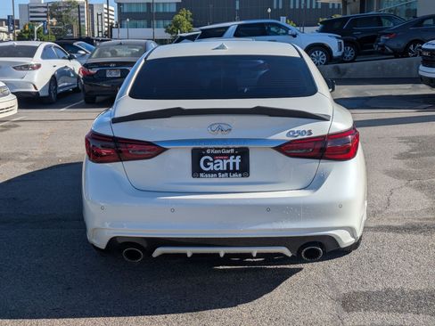 Used 2019 INFINITI Q50 Red Sport 400 w/ Sensory Package RWD image 7