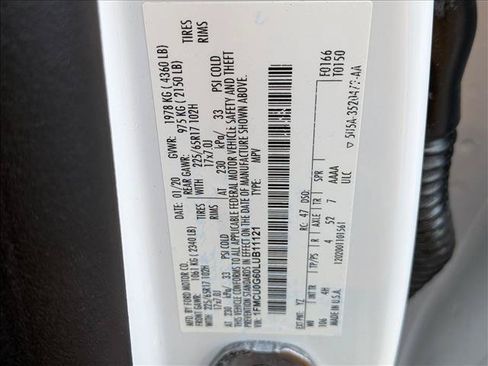 Used 2020 Ford Escape SE FWD image 15