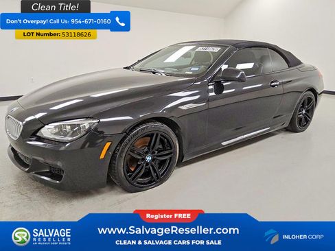 Used 2014 BMW 650i xDrive Convertible AWD/4WD image 1
