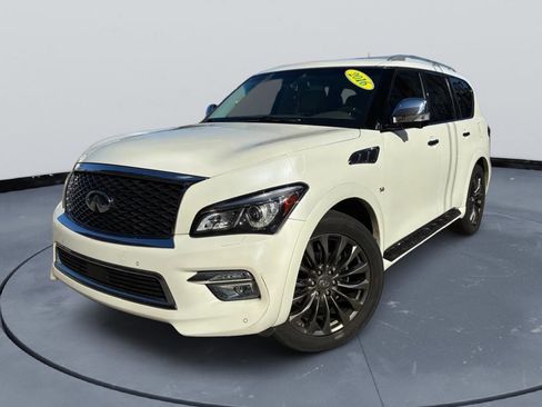 Used 2016 INFINITI QX80 4WD w/ Deluxe Technology Package image 1
