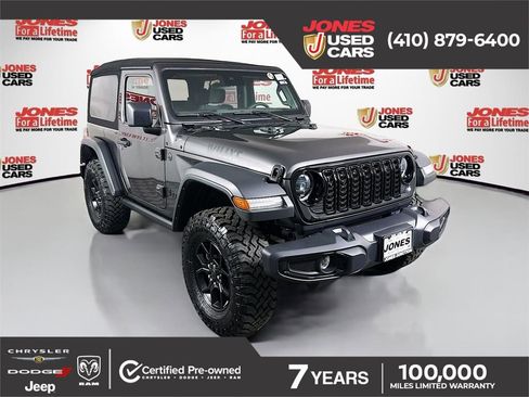 Used 2024 Jeep Wrangler Sport AWD/4WD image 1