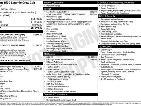 Used 2022 RAM 1500 Laramie w/ Sport Appearance Package AWD/4WD image 26