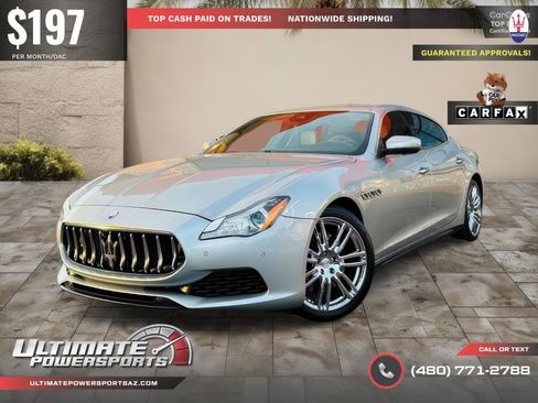 Used 2017 Maserati Quattroporte S RWD image 2