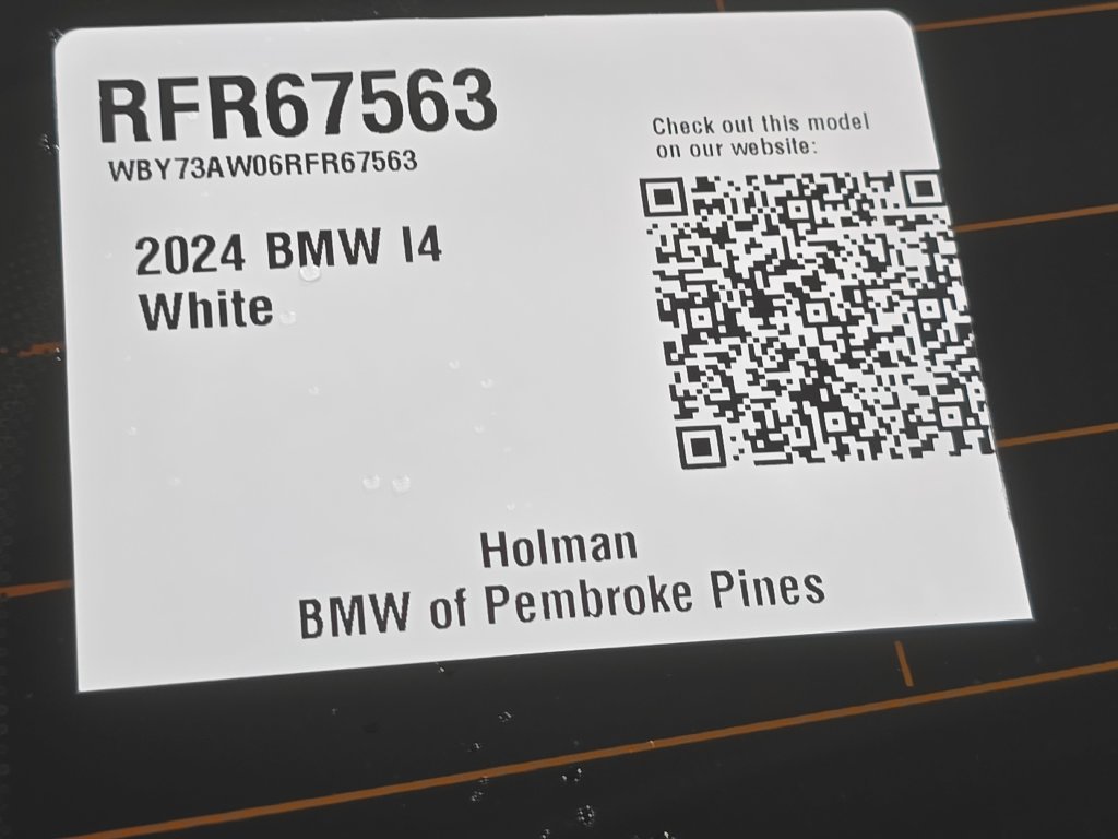 Certified 2024 BMW i4 eDrive40 w/ M Sport Package RWD image 23