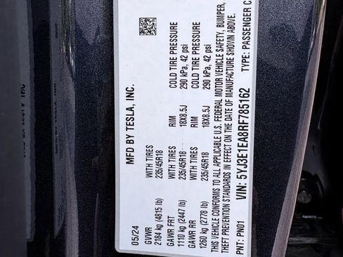 Used 2024 Tesla Model 3 Standard Range RWD image 27