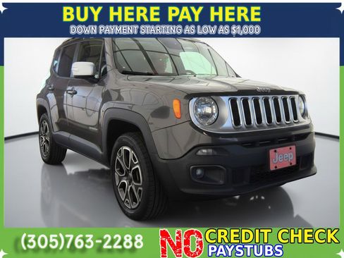 Used 2018 Jeep Renegade Limited w/ Trailer Tow Group AWD/4WD image 1