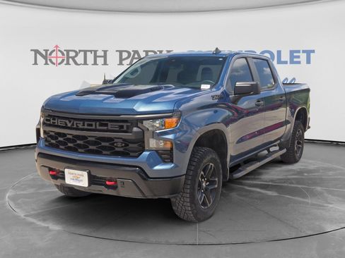 Certified 2024 Chevrolet Silverado 1500 Custom Trail Boss w/ LPO, Dark Essentials Package AWD/4WD image 7