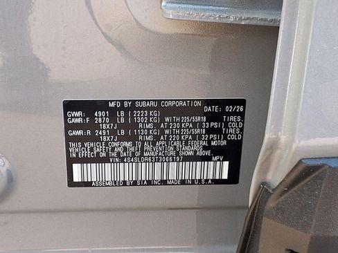New 2026 Subaru Forester Limited AWD/4WD image 10