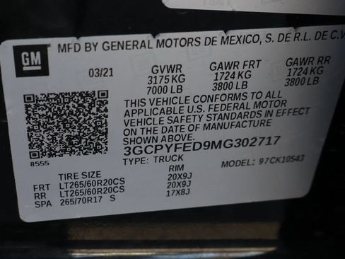 Used 2021 Chevrolet Silverado 1500 LT Trail Boss w/ Convenience Package II AWD/4WD image 57