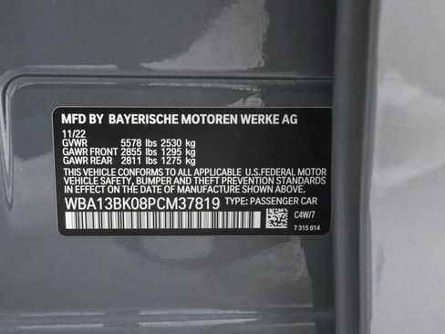 Used 2023 BMW M550i xDrive w/ Parking Assistance Package image 17