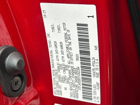 New 2026 Toyota Tundra Limited image 34