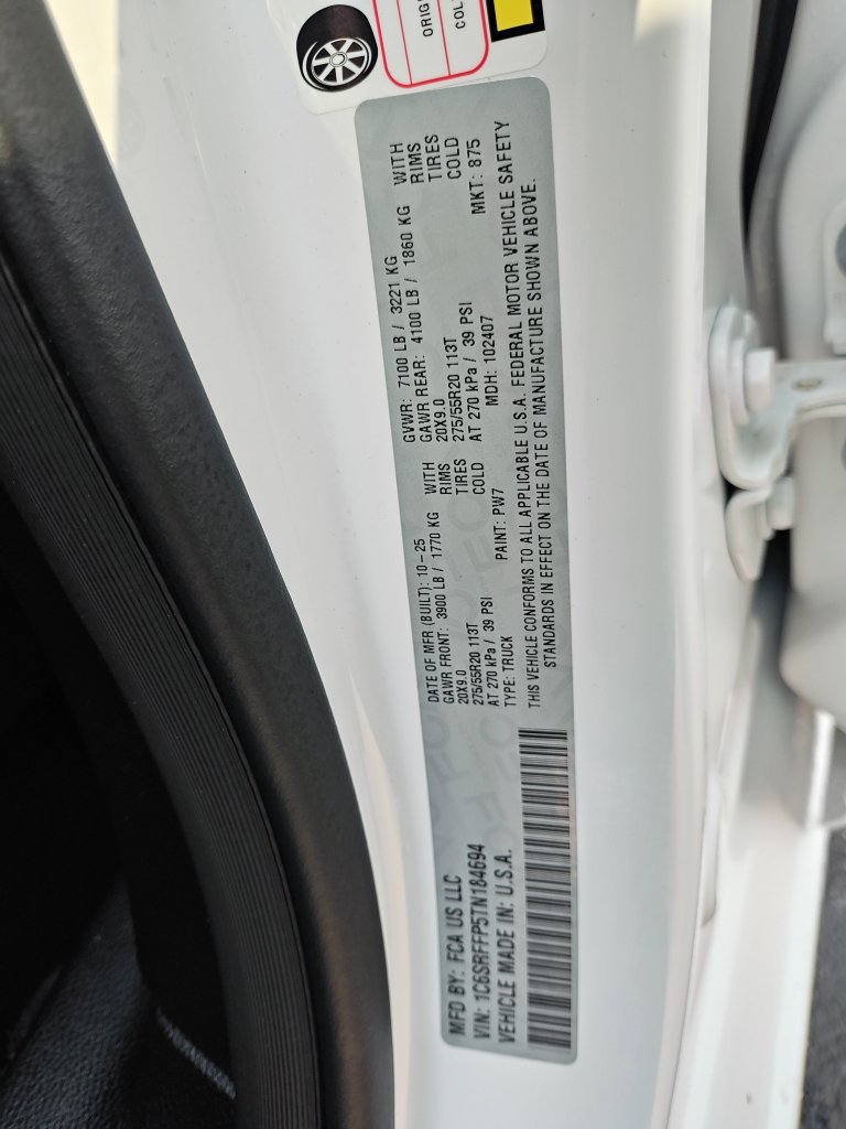 Used 2026 RAM 1500 Big Horn AWD/4WD image 26
