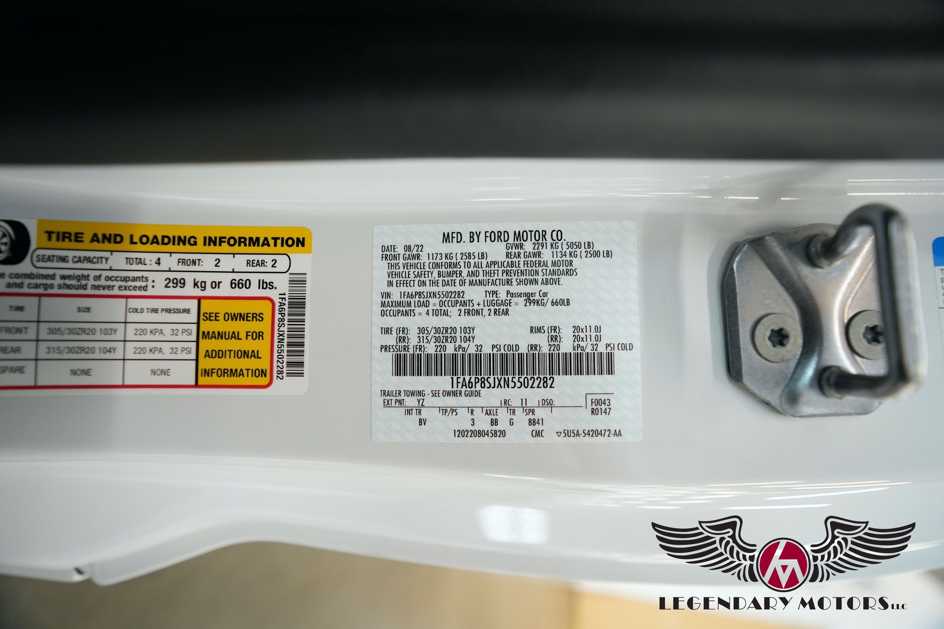 Used 2022 Ford Mustang Shelby GT500 RWD image 54