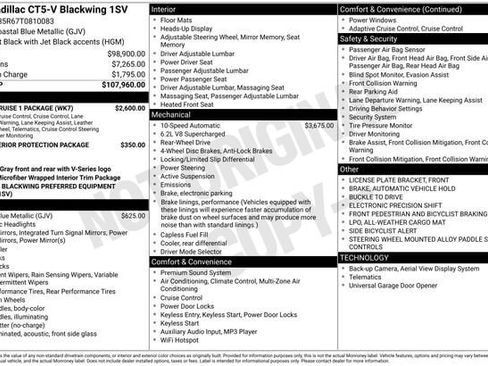 Used 2026 Cadillac CT5 V Blackwing w/ Super Cruise 1 Package image 35