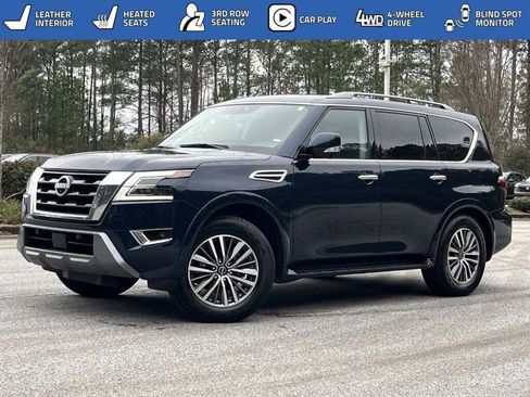 Used 2023 Nissan Armada SL w/ Captain's Chairs Package image 1
