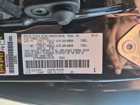 Used 2024 Toyota Tundra 1794 Edition w/ TRD Off-Road Package AWD/4WD image 25