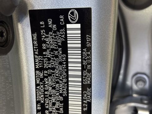 Used 2023 Lexus ES 350 w/ Premium Package image 10