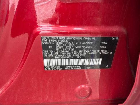 Used 2016 Toyota RAV4 XLE AWD/4WD image 10
