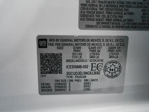 Used 2022 Chevrolet Silverado 1500 High Country image 13